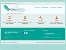 Tablet Screenshot of cdh-computing.de